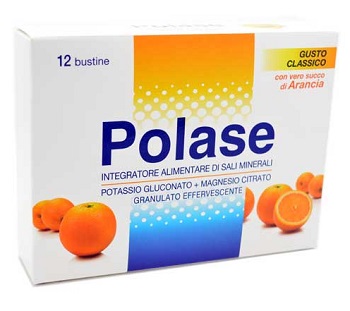 POLASE ARANCIA 12 BUSTINE EFFERVESCENTI - Farma Nice