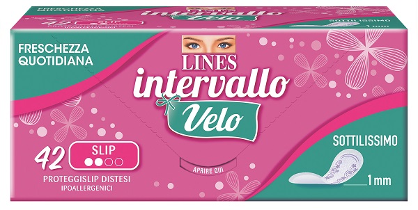 LINES INTERVALLO VELO SLIP 42 PEZZI COUPON - Farma Nice