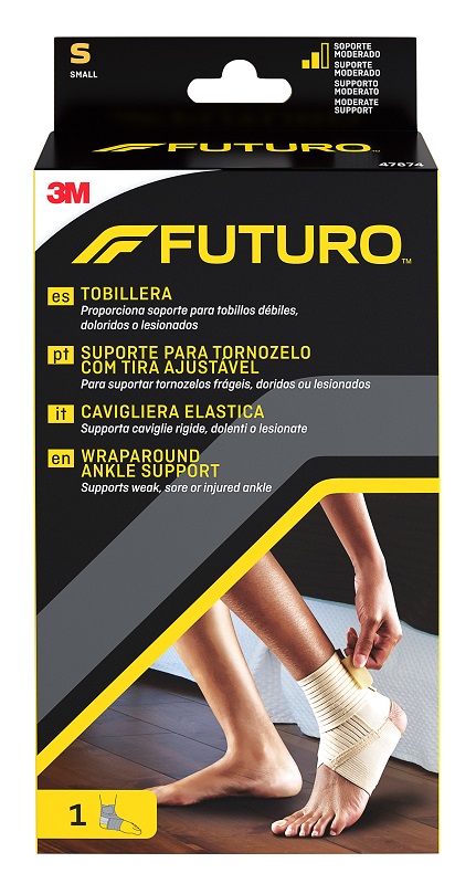 CAVIGLIERA ELASTICA FUTURO MEDIUM DIMENSIONE 20,5/23CM - Farma Nice