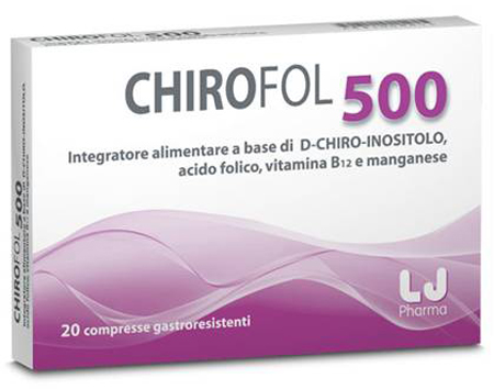CHIROFOL 500 20 COMPRESSE GASTRORESISTENTI - Farma Nice