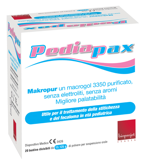 PEDIAPAX POLVERE 20 BUSTINE 13,125 G - Farma Nice