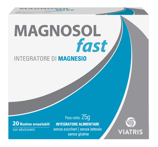 MAGNOSOL FAST 20 BUSTINE OROSOLUBILI - Farma Nice