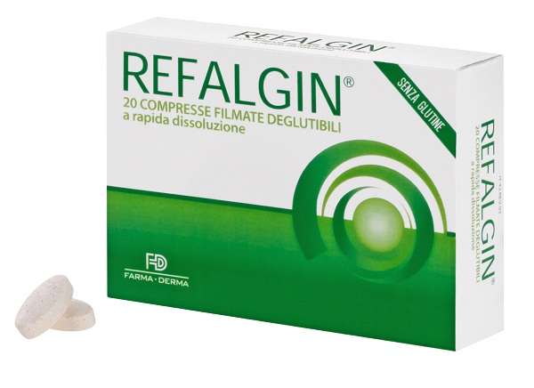 REFALGIN 20 COMPRESSE FILMATE DEGLUTIBILI - Farma Nice