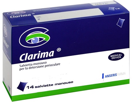 SALVIETTA PERIOCULARE CLARIMA 14 PEZZI - Farma Nice