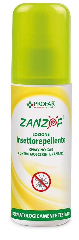 ZANZOF LOZIONE INSETTOREPELLENTE SPRAY DEET 9% 100 ML PROFAR - Farma Nice