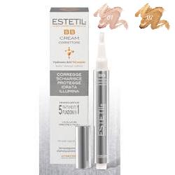 ESTETIL BB CREAM CORRETTORE ILLUMINANTE BORSE E OCCHIAIE 2 PENNA 2,5ML - Farma Nice