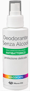 MASSIGEN DETERGENZA DEODORANTE SENZA ALCOL CON ANTIBATTERICO 100 ML - Farma Nice
