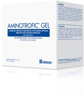 AMINOTROFIC GEL ALIMENTO DIETETICO A FINI MEDICI SPECIALI 20 BUSTINE 12 G - Farma Nice