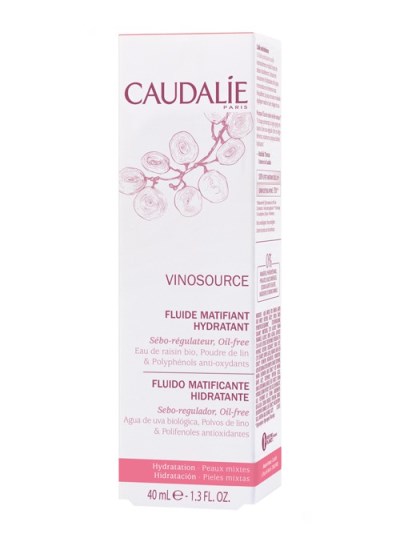 VINOSOURCE FLUIDO IDRATANTE MAT 40 ML - Farma Nice