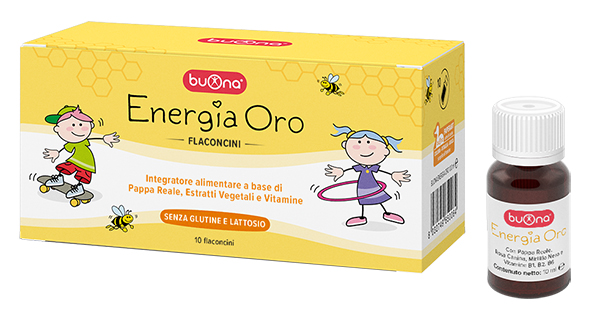 BUONA ENERGIA ORO 10 FLACONCINI DA 10 ML - Farma Nice