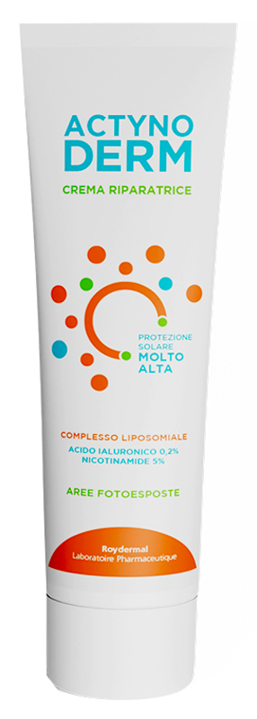 ACTYNODERM CREMA RIPARATRICE AREE FOTOESPOSTE PROTEZIONE SOLARE MOLTO ALTA 30 ML - Farma Nice