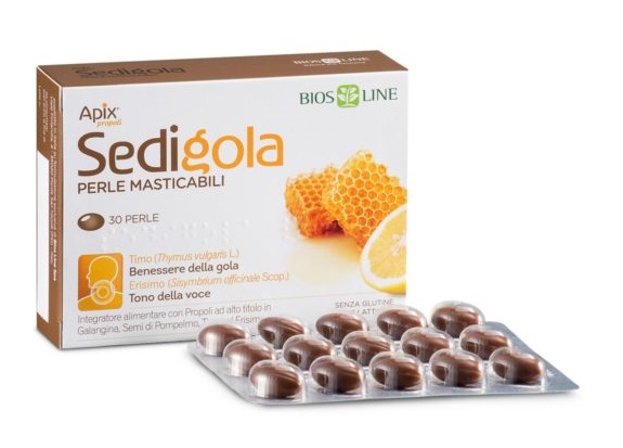 SEDIGOLA PERLE MASTICABILI 30 PERLE - Farma Nice