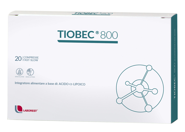 TIOBEC 800 20 COMPRESSE FAST-SLOW 36 G - Farma Nice