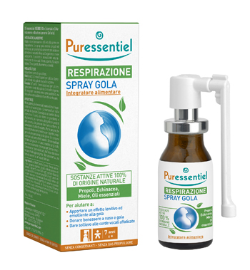 PURESSENTIEL RESPIRAZIONE SPRAY GOLA 15 ML - Farma Nice