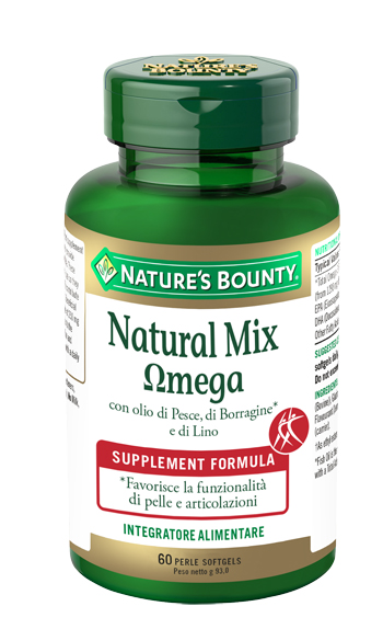 NATURAL MIX OMEGA 60 PERLE - Farma Nice