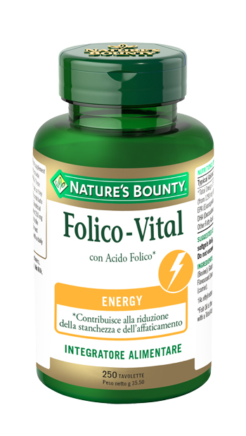 FOLICO VITAL 250 TAVOLETTE - Farma Nice