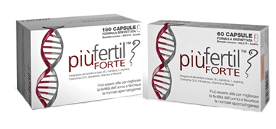 PIU' FERTIL FORTE 60 CAPSULE - Farma Nice