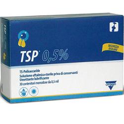 TSP 0,5% SOLUZIONE OFTALMICA UMETTANTE LUBRIFICANTE 30 FLACONCINI MONODOSE 0,5 ML - Farma Nice