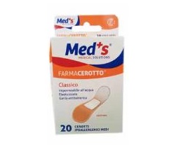 CEROTTO MEDS POLIURETANO IPOALLERGENICO CLASSICO MEDIO 20 PEZZI - Farma Nice