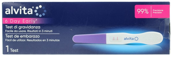 ALVITA TEST DI GRAVIDANZA PRECOCE 1 PEZZO - Farma Nice