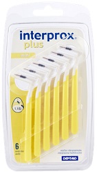 INTERPROX PLUS MINI GIALLO 6 PEZZI - Farma Nice