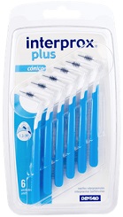 INTERPROX PLUS CONICO BLU 6 PEZZI - Farma Nice