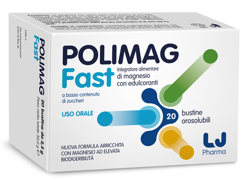 POLIMAG FAST 20 BUSTINE OROSOLUBILI - Farma Nice