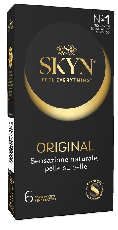 PROFILATTICO ANSELL AKUEL SKIN ORIGINAL B 6 PEZZI - Farma Nice
