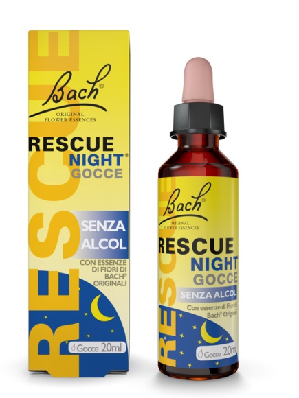 RESCUE ORIGINAL NIGHT SENZA ALCOL GOCCE 20 ML - Farma Nice