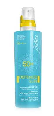 DEFENCE SUN BIONIKE LATTE SPRAY SPF 50+ PROTEZIONE MOLTO ALTA 200 ML - Farma Nice