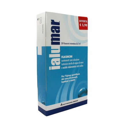SOLUZIONE ISOTONICA IALUMAR 20 FLACONCINI MONODOSE 5 ML - Farma Nice