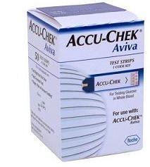 STRISCE MISURAZIONE GLICEMIA ACCU-CHEK AVIVA BRK RETAIL 50 PEZZI - Farma Nice