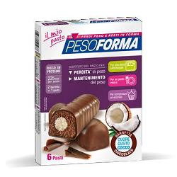 PESOFORMA BARRETTA CUORE COCCO 6 PASTI 12 X 31 G - Farma Nice