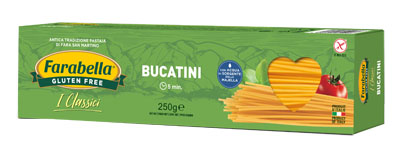 FARABELLA BUCATINI PASTA SENZA GLUTINE 250 G - Farma Nice