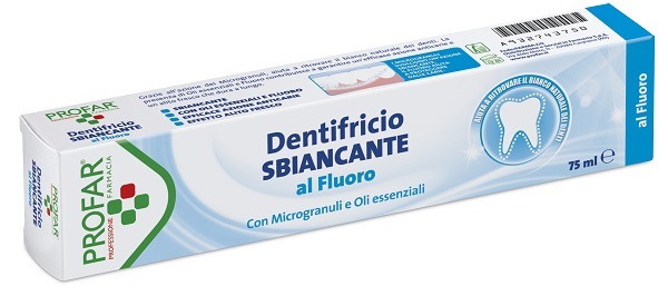 DENTIFRICIO SBIANCANTE 75 ML PROFAR - Farma Nice