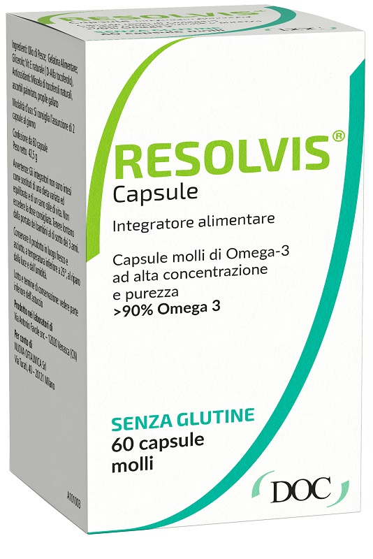 RESOLVIS 60 CAPSULE MOLLI - Farma Nice