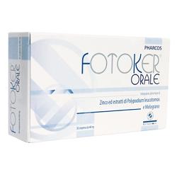 PHARCOS FOTOKER ORALE 30 COMPRESSE - Farma Nice