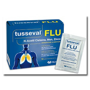 TUSSEVAL FLU 12 BUSTINE SOLUBILI 60 G - Farma Nice