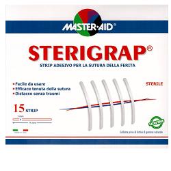 CEROTTO PER SUTURA MASTER-AID STERIGRAP 7,5X0,3 15 PEZZI - Farma Nice