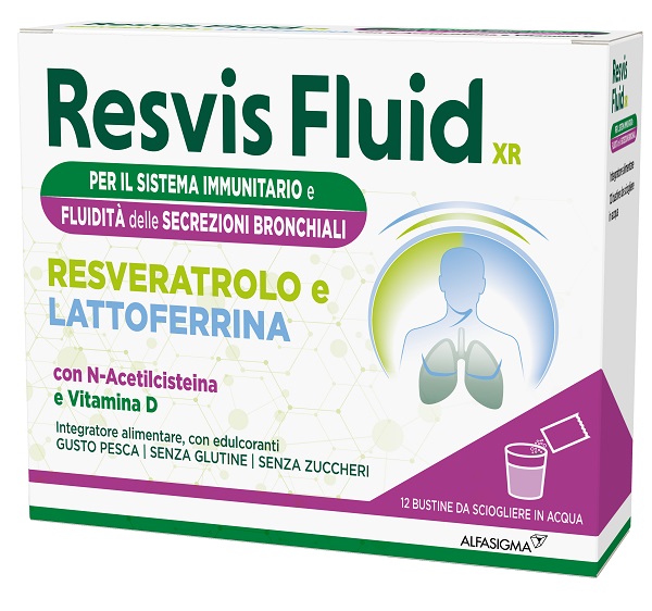 RESVIS FLUID XR BIOFUTURA 12 BUSTINE - Farma Nice