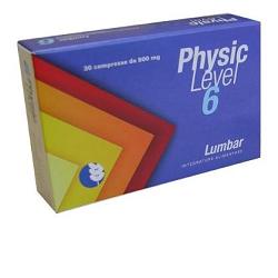 PHYSIC LEVEL 6 LUMBAR 30 COMPRESSE 800 MG - Farma Nice