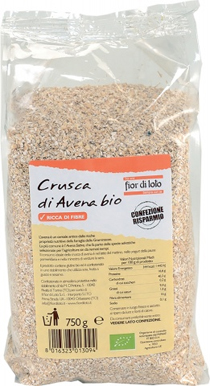 CRUSCA DI AVENA BIO 750 G - Farma Nice