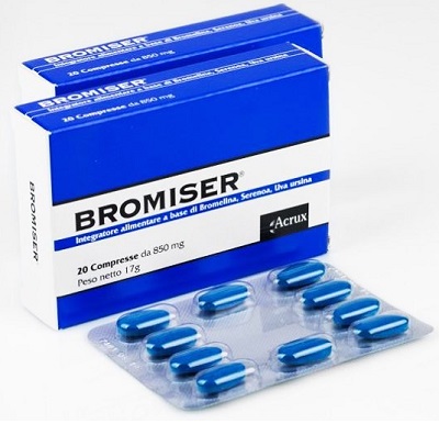 BROMISER 20 COMPRESSE 850 MG - Farma Nice