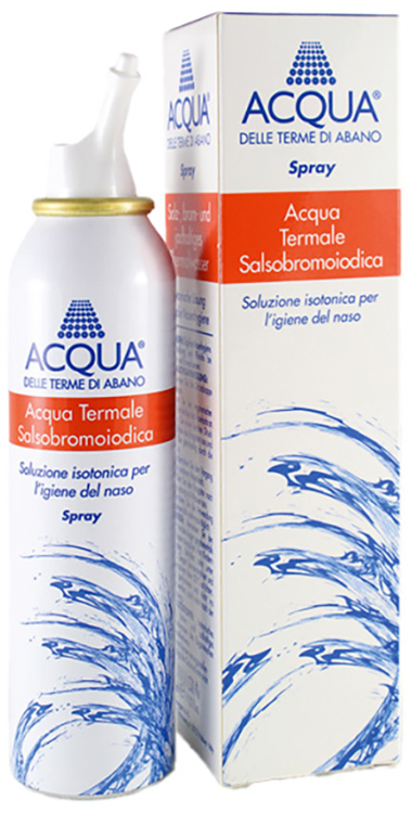 ACQUA DELLE TERME DI ABANO ISOTONICA SPRAY IRRIGAZIONE NASALE 125 ML - Farma Nice