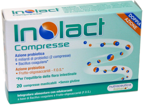 INOLACT 20 COMPRESSE MASTICABILI - Farma Nice