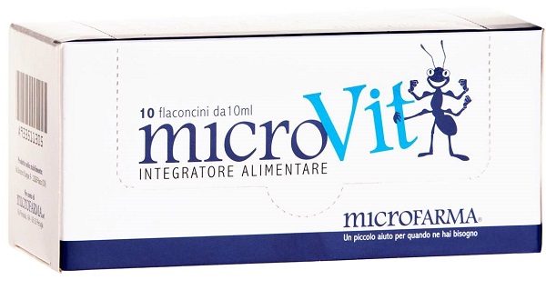 MICROVIT 10 FLACONCINI DA 10 ML - Farma Nice