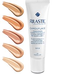 RILASTIL CAMOUFLAGE FONDOTINTA CORRETTIVO FLUIDO MEDIA COPRENZA 10 30 ML - Farma Nice