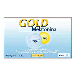 MELATONINA GOLD HTP 1MG 20 COMPRESSE - Farma Nice