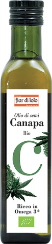 FIOR DI LOTO OLIO DI SEMI DI CANAPA BIO 250 ML - Farma Nice