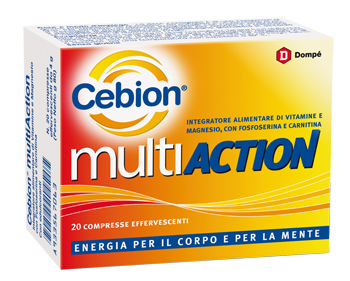 CEBION MULTIACTION 20 COMPRESSE EFFERVESCENTI - Farma Nice